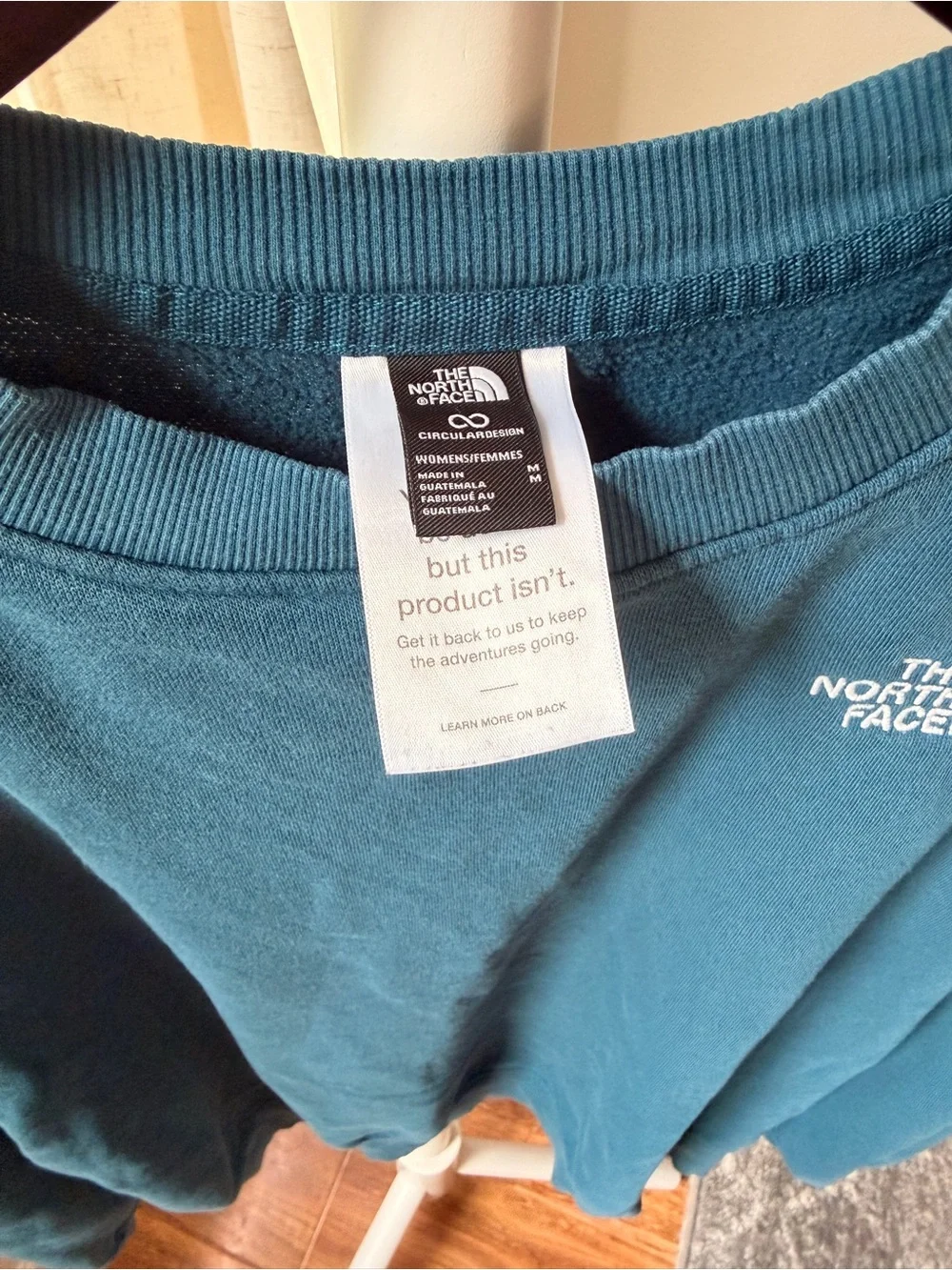 The North Face Teal Crewneck Sweatshirt